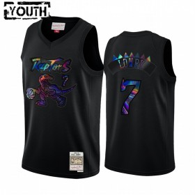 Camiseta Niños NBA Toronto Raptors Kyle Lowry 7 Iridescent HWC Collection Swingman